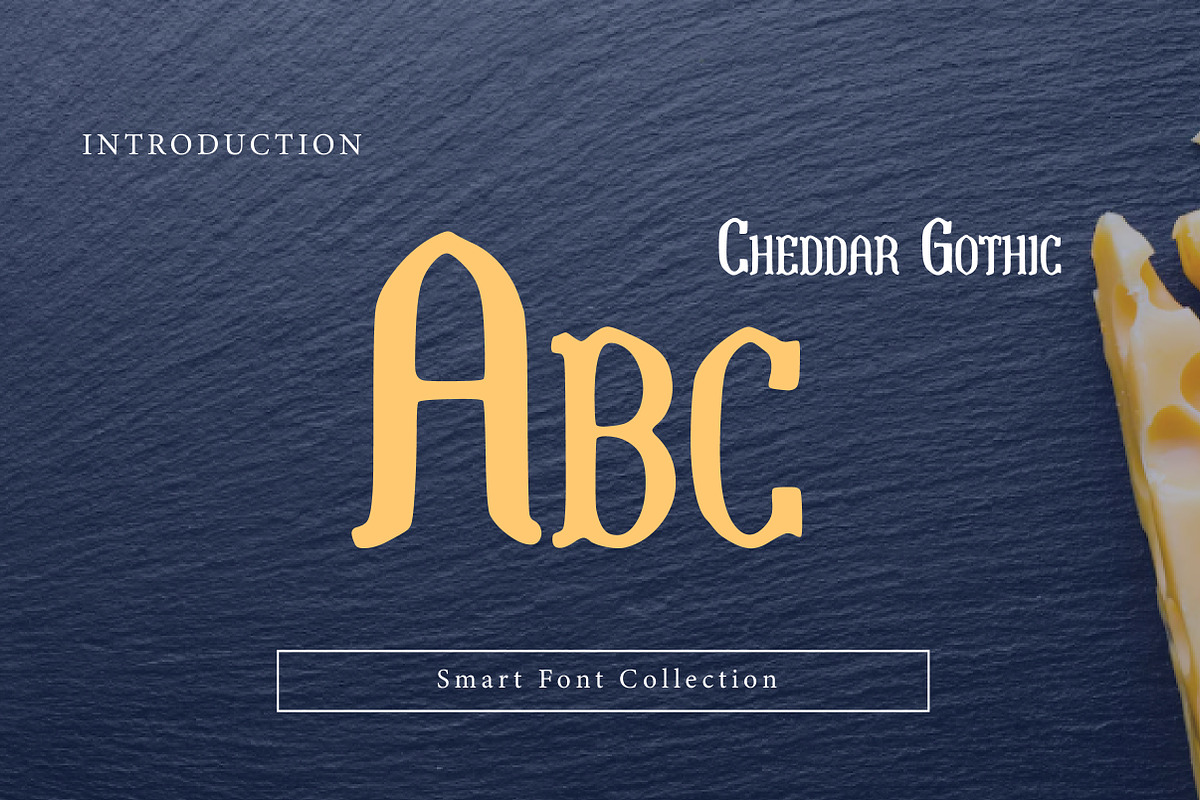 Cheddar Gothic, a Sans Serif Font by Wow Magic (Photo 2 of 3)