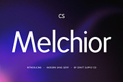 CS Melchior – Contemporary Font, a Sans Serif Font by Craft Supply Co. (Thumbnail 1 of 8)