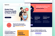 Insurance Email Newsletter, a Templates & Theme by SquidPixey (Thumbnail 6 of 6)