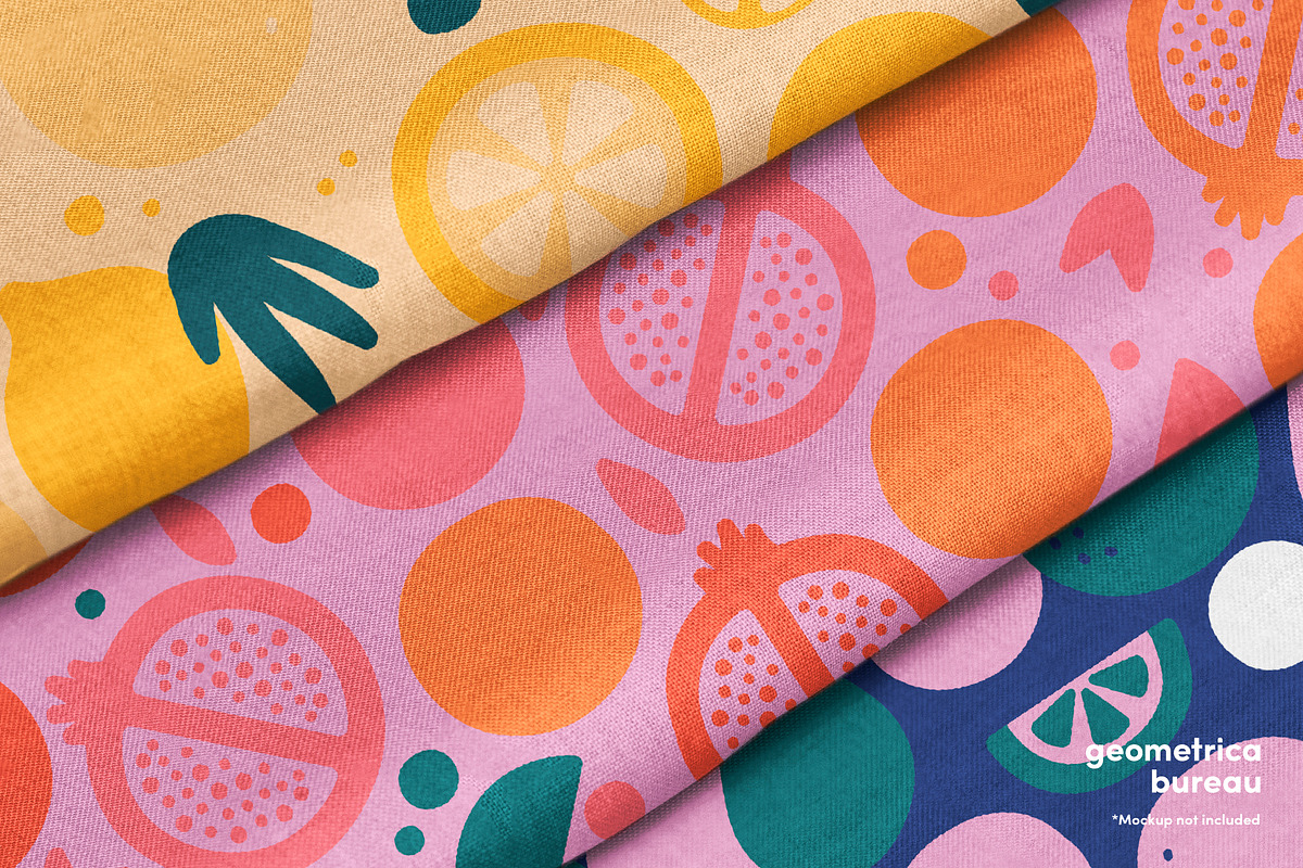 Contemporary Fruit, a Pattern Graphic by Geometrica Bureau (Photo 8 of 13)