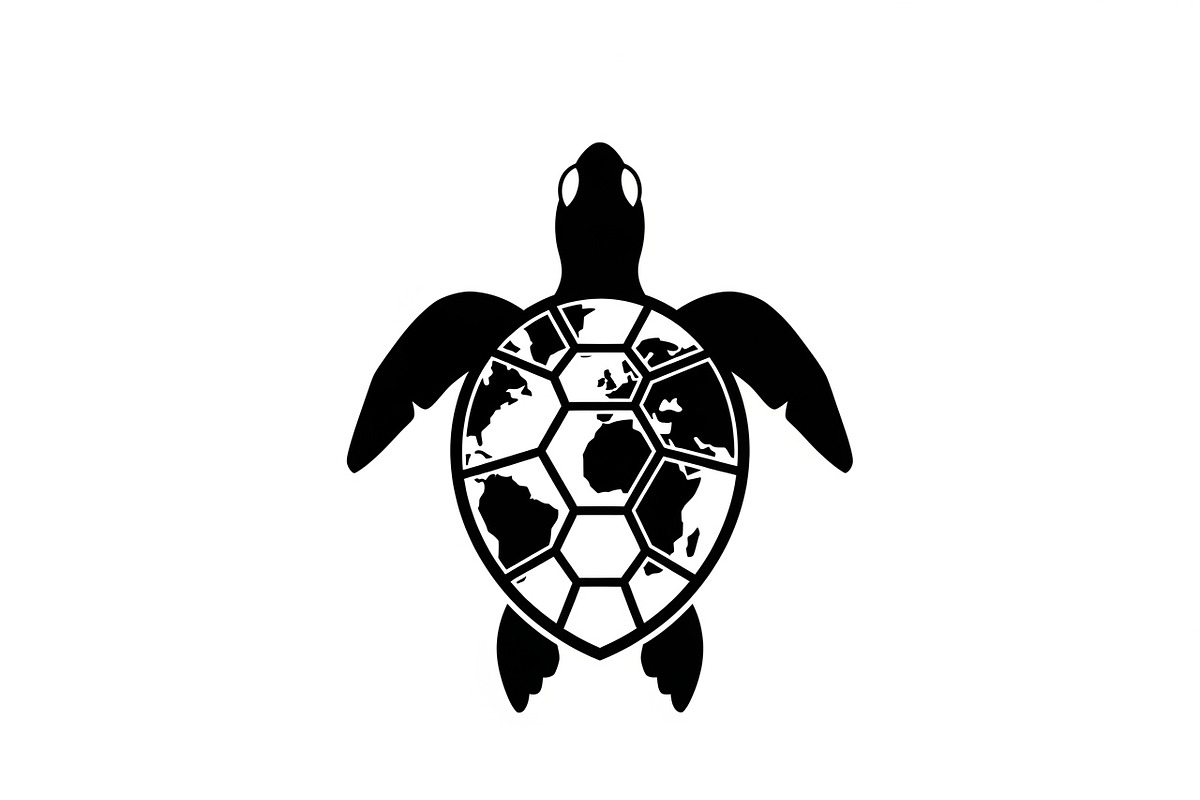 World Map Sea Turtle Bundle, an Illustration by Gaye Art (Photo 4 of 31)