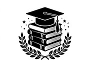 50 Graduation Cap and Book, an Education Illustration by Amazin_art (Thumbnail 23 of 28)