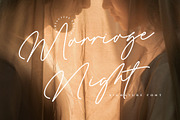 Marriage Night Signature Font, a Handwritten Font by RantautypeStudio (Thumbnail 1 of 15)