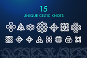 Celtic Knots Brush Set, a Brush Add-On by Zsolt Kosa Art (Thumbnail 2 of 8)