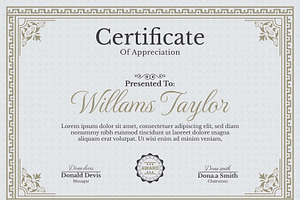 Creative Achievement Certificate