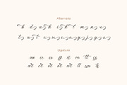 Jeanby Omarya, a Script Font by Rishsketch (Thumbnail 11 of 13)