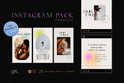 Instagram Posts & Stories CANVA & PS, a Social Media Template by Signture Muse Design (Thumbnail 1 of 10)