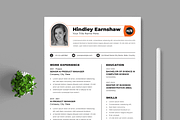 Resume Template Layout, a Resume Template by MightyDesign (Thumbnail 2 of 8)
