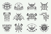 Vintage Vikings Bundle, a Branding & Logo Template by AkimD (Thumbnail 4 of 7)