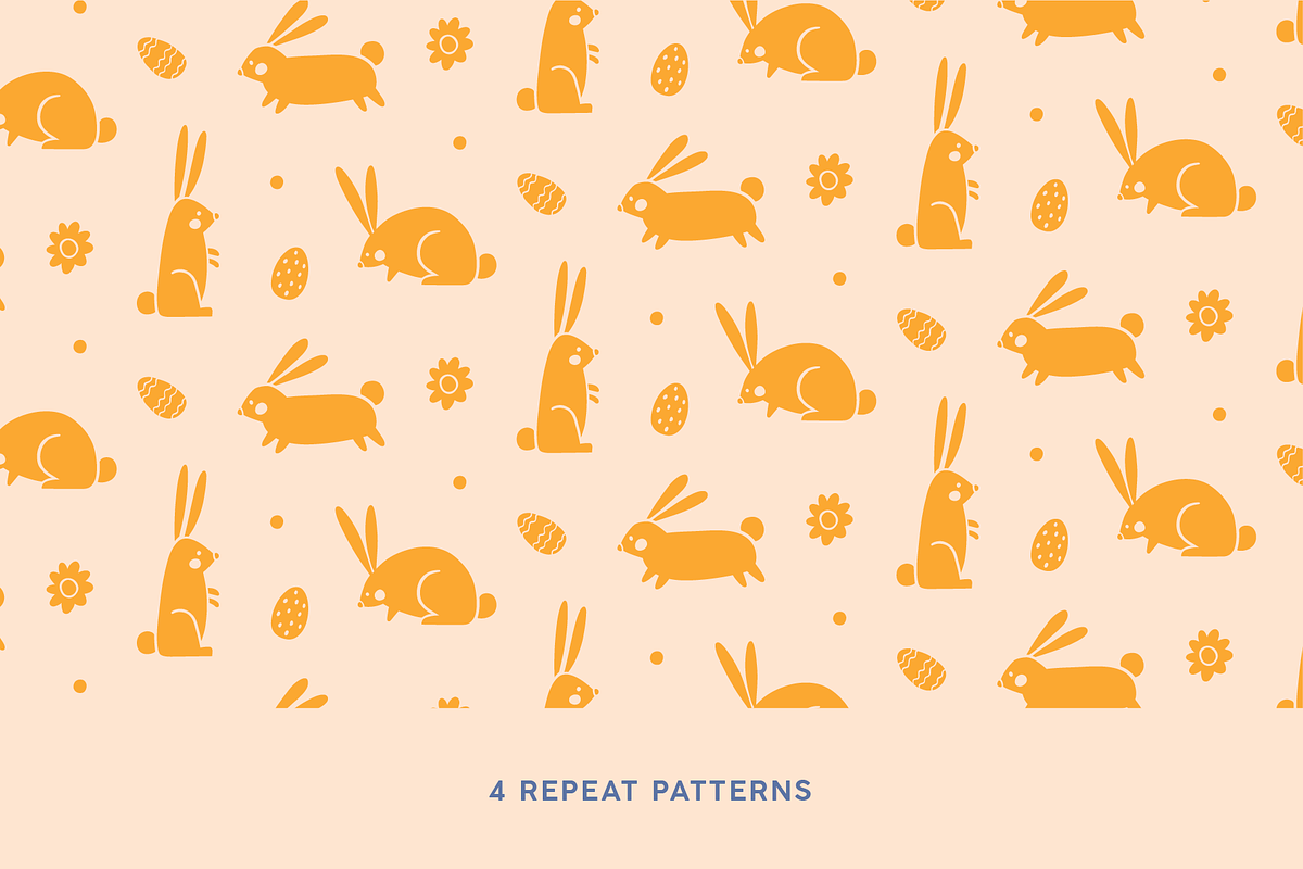Easter Illustration Vector Pack, an Illustration by Soph Rowe (Photo 5 of 6)