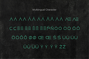 Felbion – Futuristic Display Font, a Sans Serif Font by Vadovastd (Thumbnail 8 of 9)