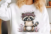 Whimsical woodland mothers day PNG, an Illustration by SinaCreation (Thumbnail 10 of 11)