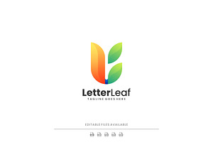 Letter L Colorful Logo