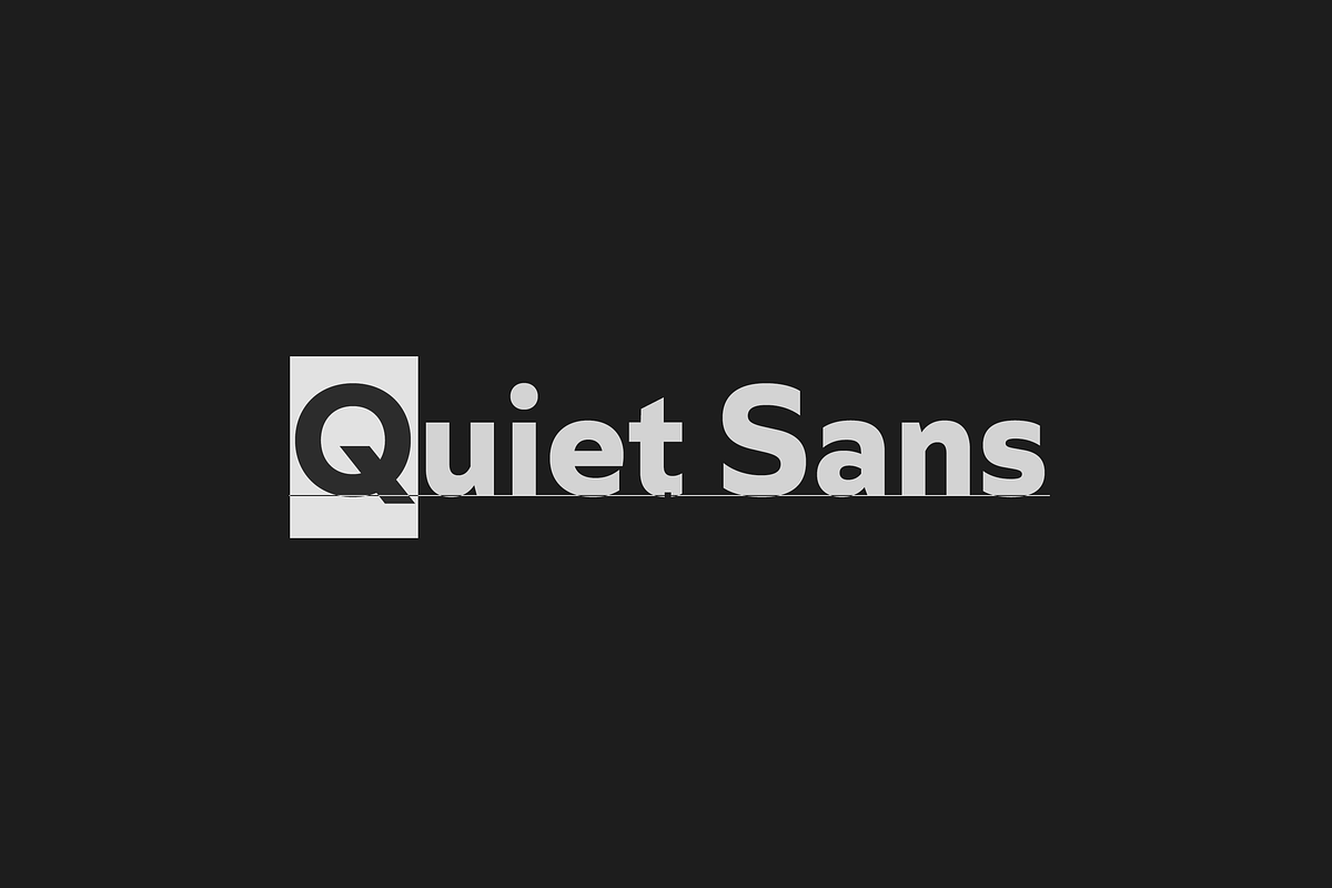 Quiet Sans