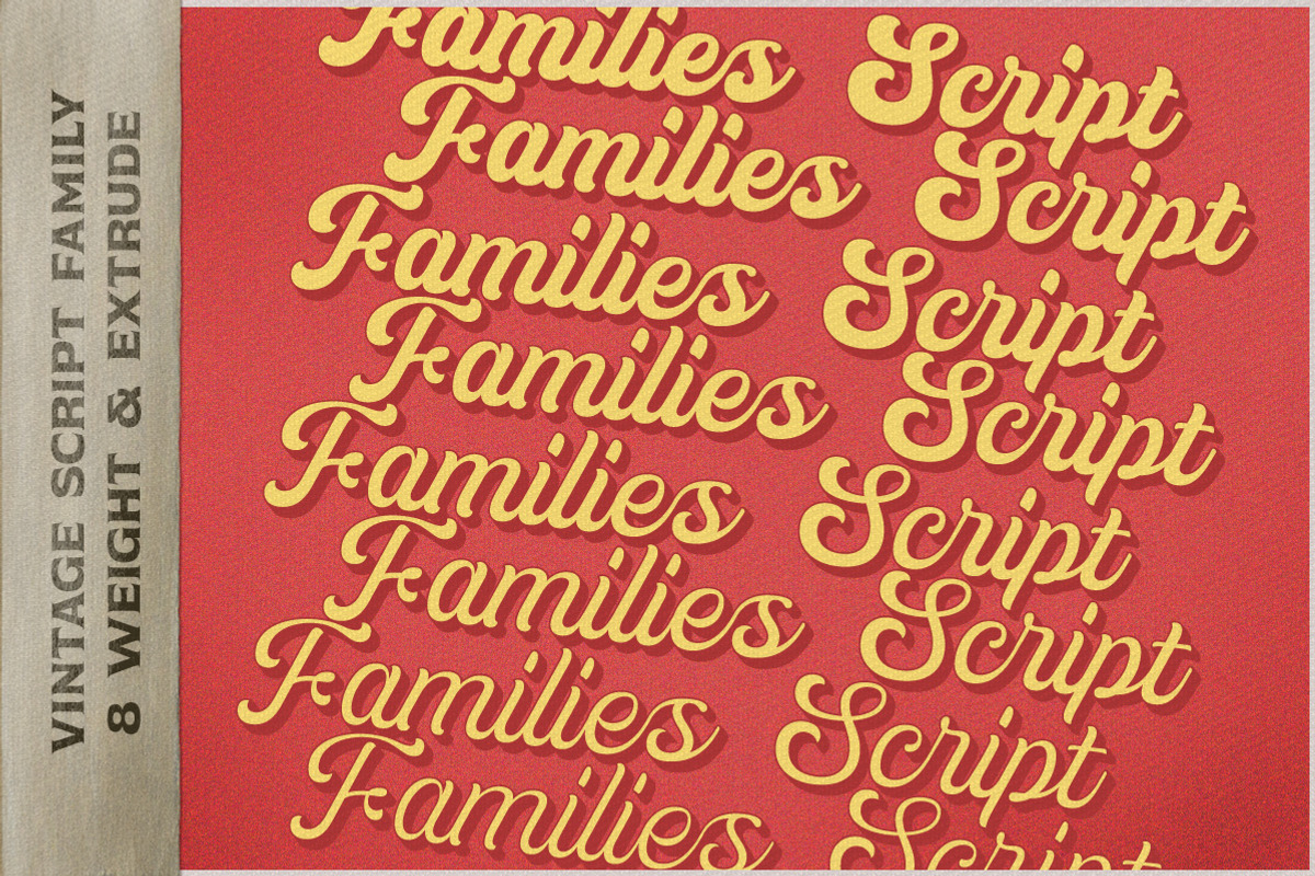 Vintage Genial | Variables Script, a Script Font by Typeskets (Photo 2 of 13)