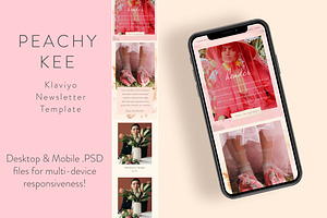 PeachyKee Klaviyo Email Template