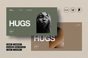 HUGS | Brand Guidelines, a Presentation Template by creathrivestudio (Thumbnail 1 of 15)