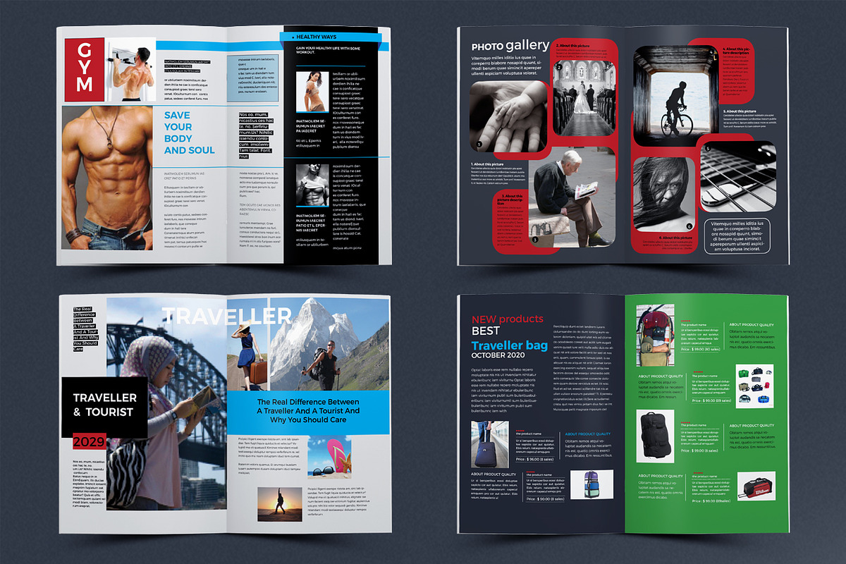 New Magazine, a Magazine Template by artico (Photo 6 of 7)