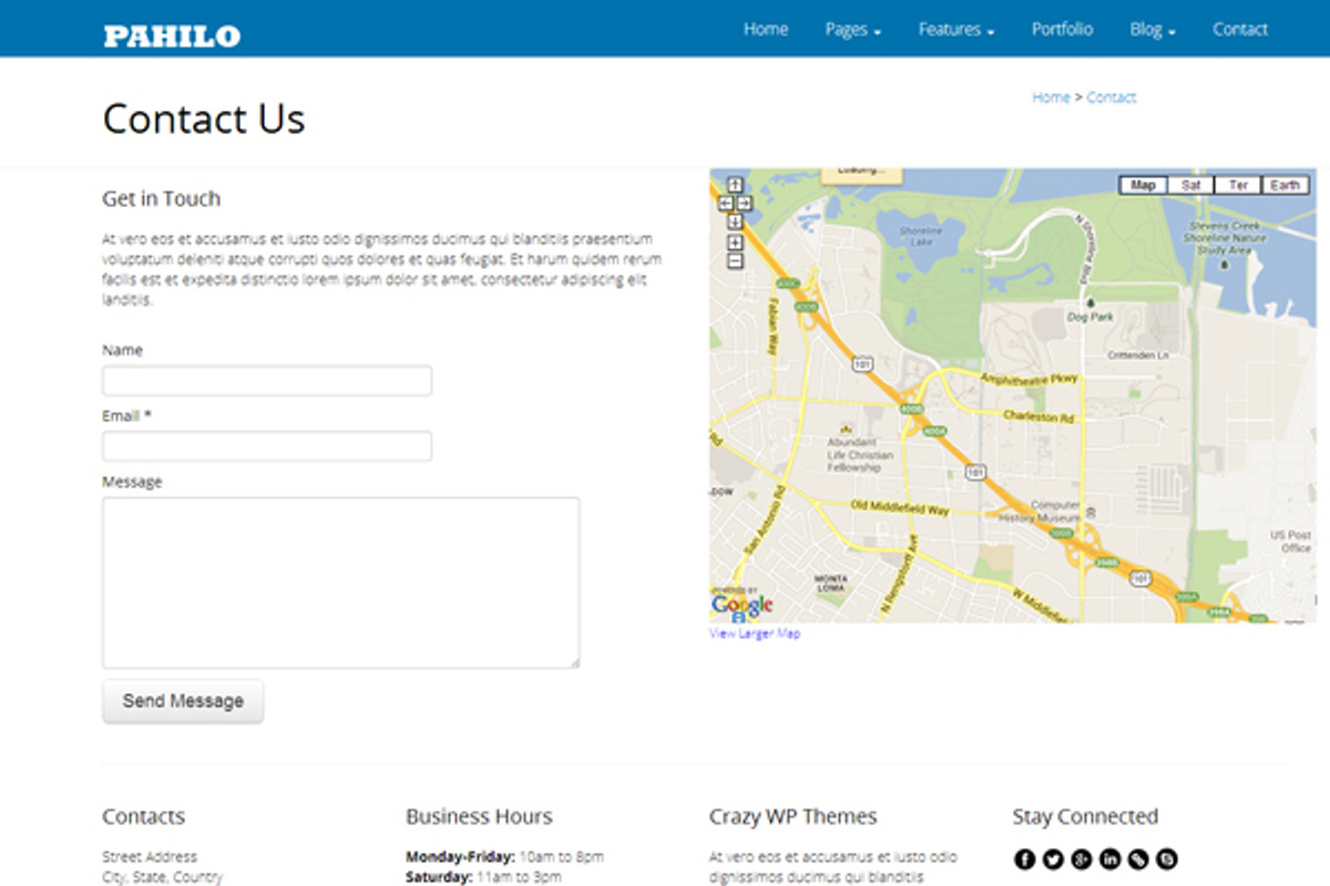 Pahilo Corporate Bootstrap Theme, a Bootstrap Template by Code Themes Co (Photo 2 of 4)