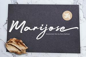 Marijose - Handwritten Font