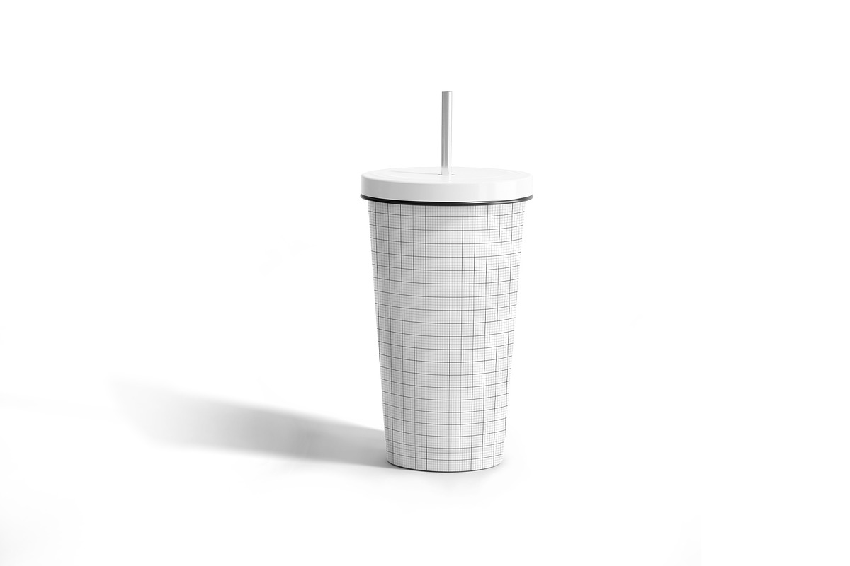 Soda Cup Mockup, a Product Mockup by PixelWink (Photo 2 of 3)