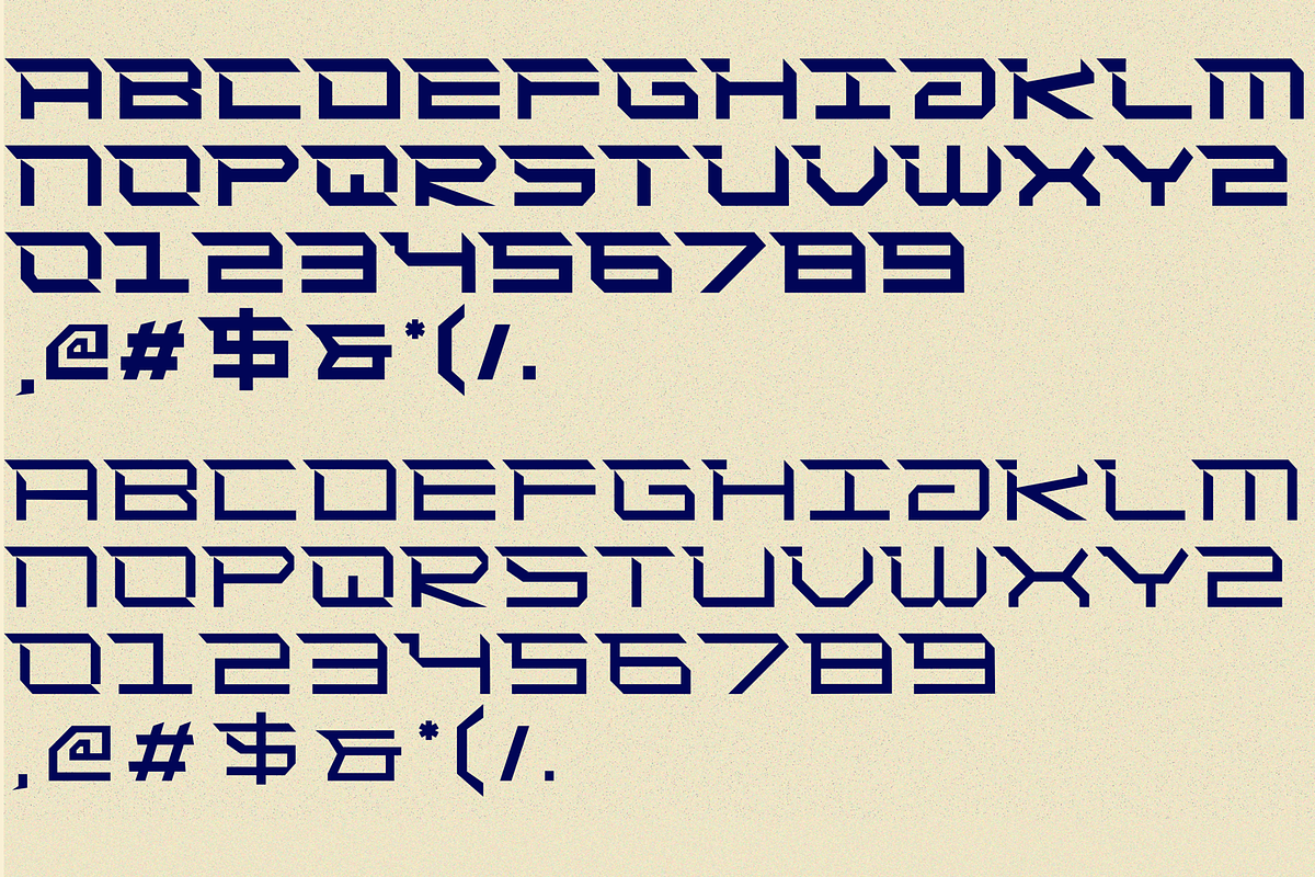 Keran Space Font, a Sans Serif Font by 177Studio (Photo 8 of 8)