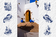 Mediterranean aesthetics, a Decorative Illustration by Chikovnaya (Thumbnail 5 of 17)