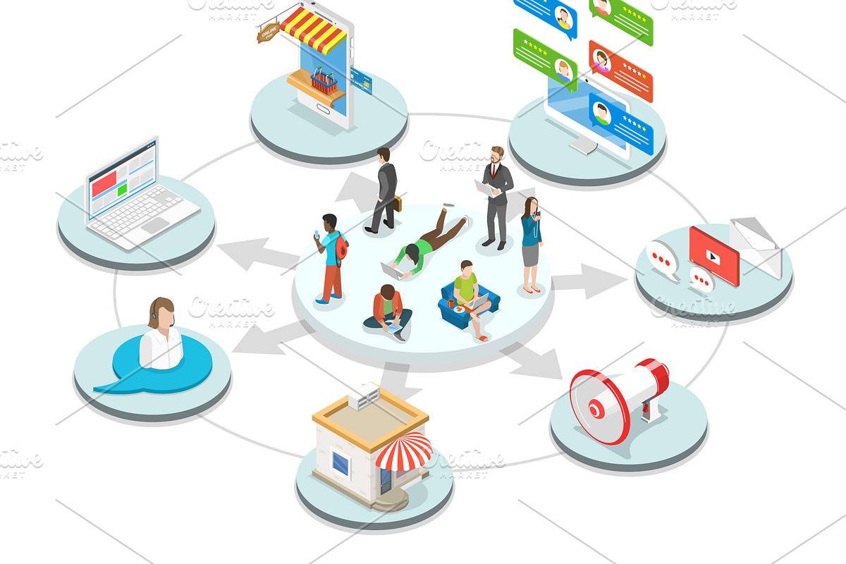 E-commerce Set 01, an Illustration by AndriiStore (Photo 2 of 10)