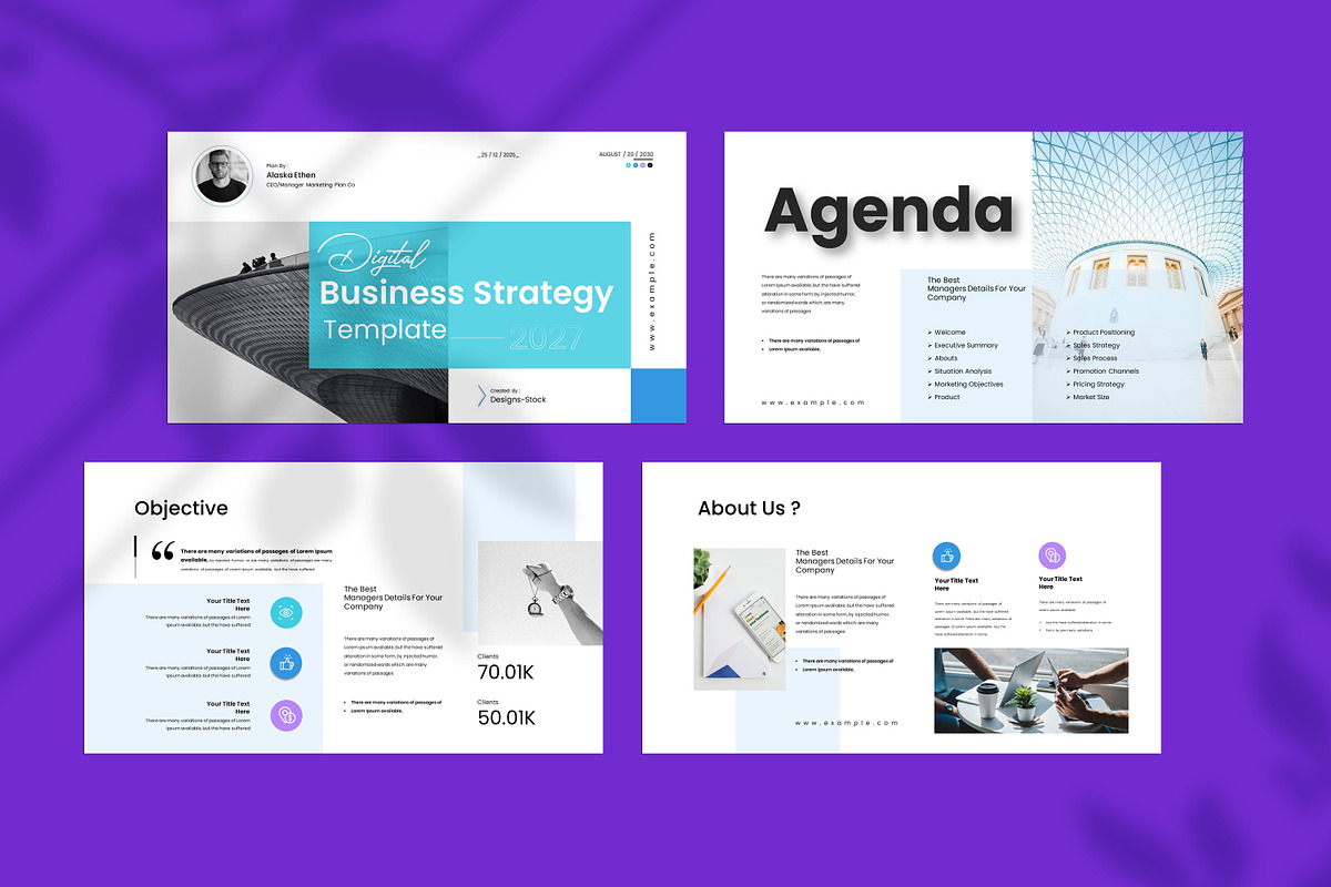 Digital Business Strategy Presentati preview 2