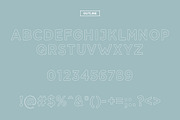 STRUCTURE Sans Serif Font, a Sans Serif Font by Grid Based Design (Thumbnail 3 of 6)