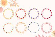 Autumn Watercolor Clipart & Patterns, a Decorative Illustration by Nadia Semyroz (Thumbnail 5 of 19)