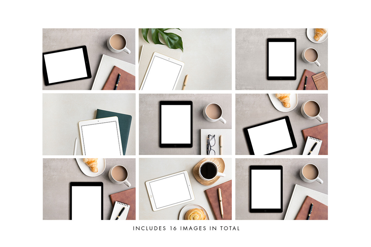 Tan iPad Photo Mockup Bundle, an iPad Mockup by Moyo Studio (Photo 2 of 8)