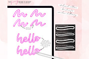 Embossed Texture Procreate Brushes, a Brush Add-On by My Fancy Design Shop (Thumbnail 4 of 9)