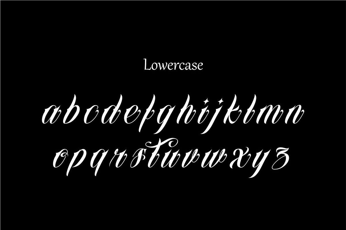Amigos Chicano Script Tattoo Font, a Script Font by WhymoreArt (Photo 11 of 13)
