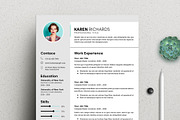 Corporate Resume Template, a Resume Template by evgenystudio (Thumbnail 4 of 4)
