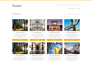 Structure - Business WordPress Theme, a WordPress Template by Klasik Themes (Thumbnail 2 of 3)