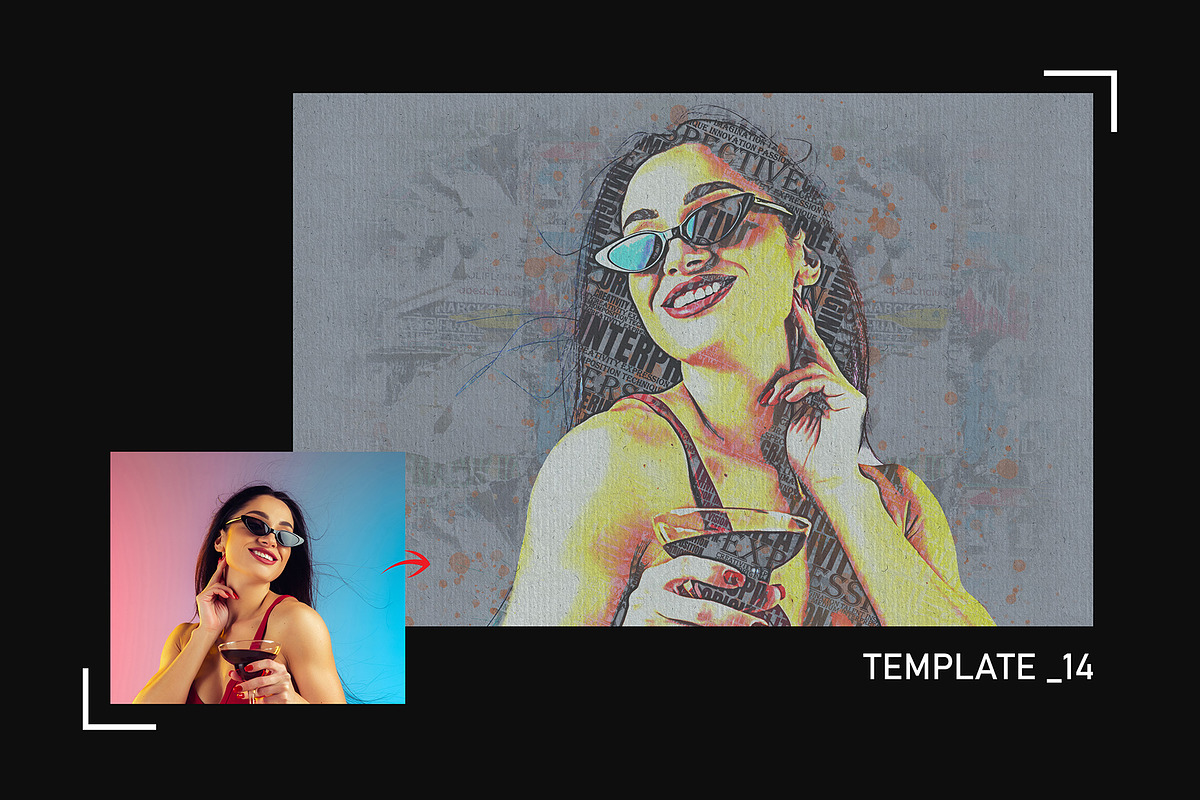 Photo Text Effect Design Bundle, an Action Add-On by Photoshop Action (Photo 9 of 35)