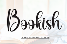 Bookish | Script Font