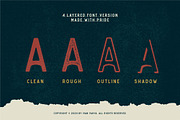 Caltons Typeface With Extra Bonus, a Sans Serif Font by Wortfice (Thumbnail 8 of 15)