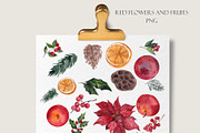Christmas Creator. Watercolor season, a Decorative Illustration by ma_i_vi (Thumbnail 5 of 21)