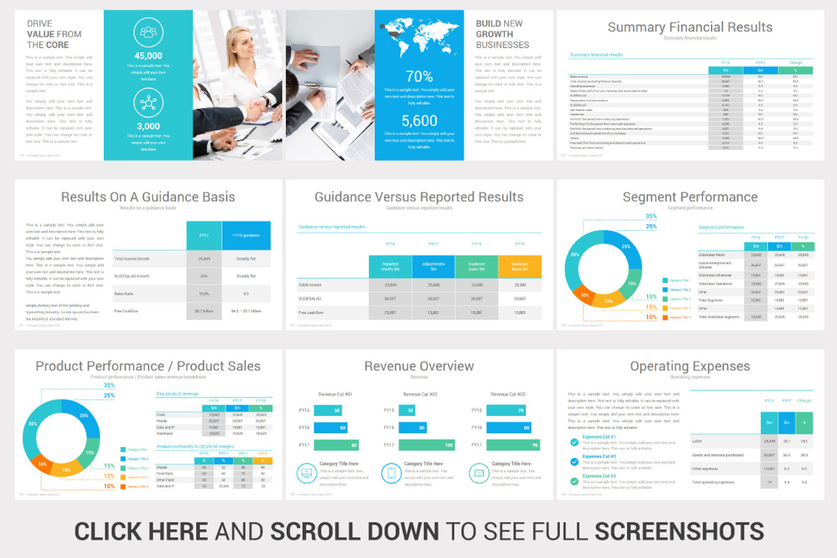 Investors PowerPoint Pitch Decks, a Presentation Template by SlideSalad (Photo 18 of 52)