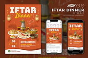 Iftar Dinner Flyer Set, a Flyer Template by Aarley Kaiven (Thumbnail 1 of 2)