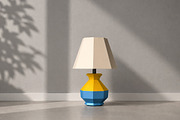 Table lamp - 3d papercraft, an Object 3D Model by PAPER amaze (Thumbnail 2 of 2)