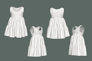 Kids Dress Mockup, an Advertising Mockup by PudraART (Thumbnail 5 of 6)