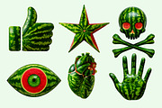 Watermelon Font, a Sans Serif Font by Handmadefont (Thumbnail 7 of 14)