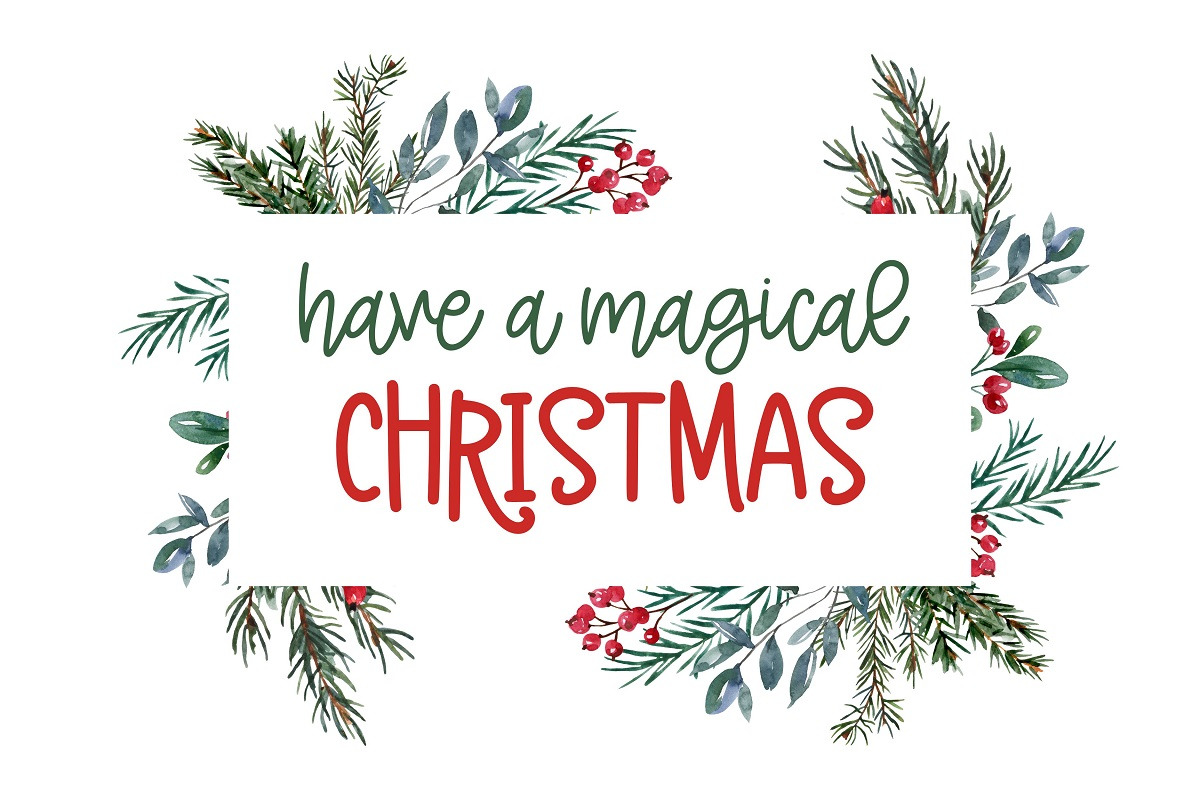 Christmas Delight - Mix Font Duo, a Handwritten Font by SaktiAvellin (Photo 5 of 8)