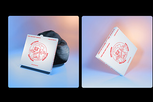 Pizza Box 3D Mockup