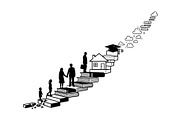 Stairway Journey Vector Bundle, an Illustration by jahid234 (Thumbnail 38 of 51)