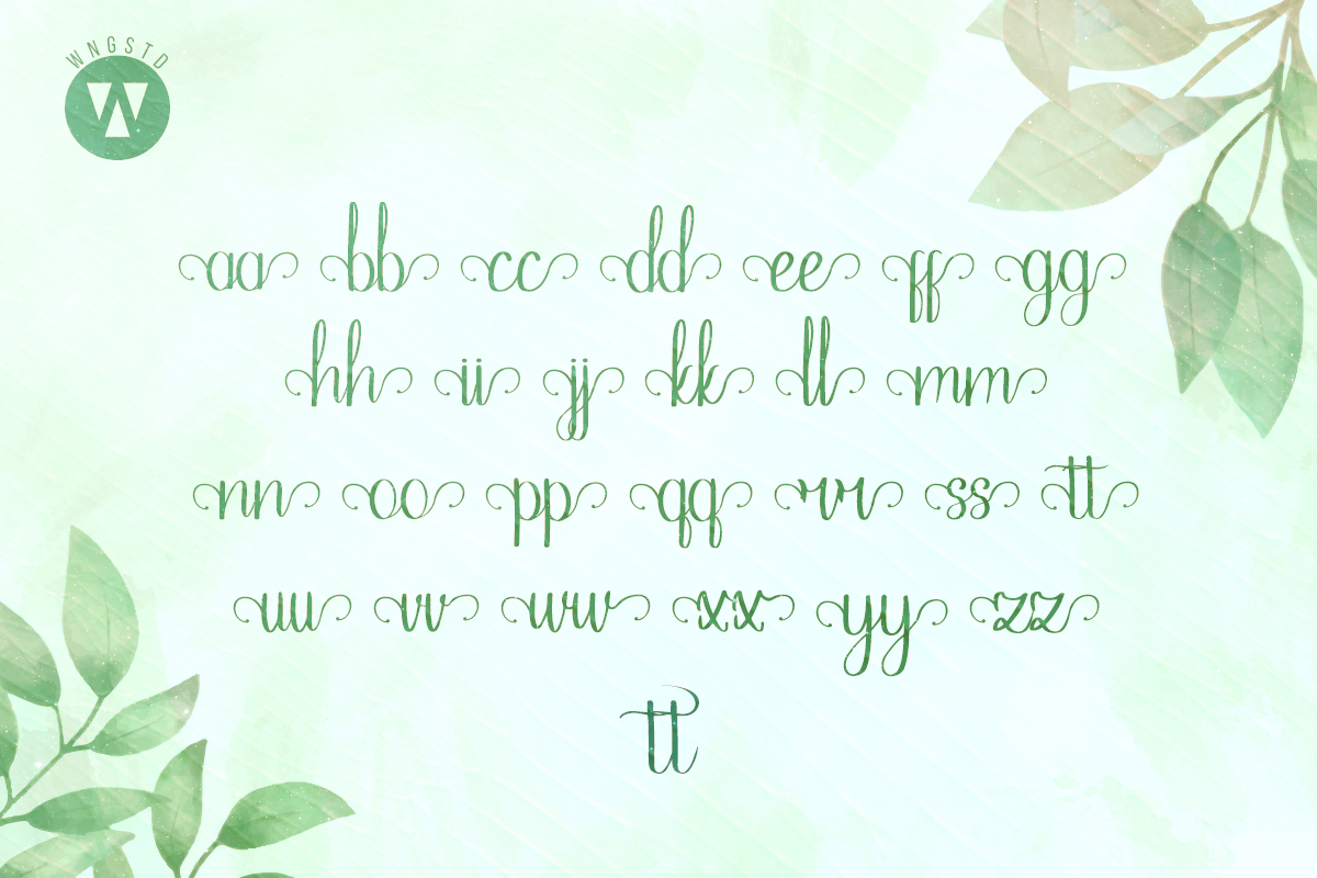 Hayati, a Script Font by Wangsinawang Studio (Photo 6 of 10)