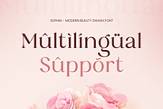 Sophia - Beauty Lovely Swash Font, a Serif Font by Sensatype (Thumbnail 12 of 12)